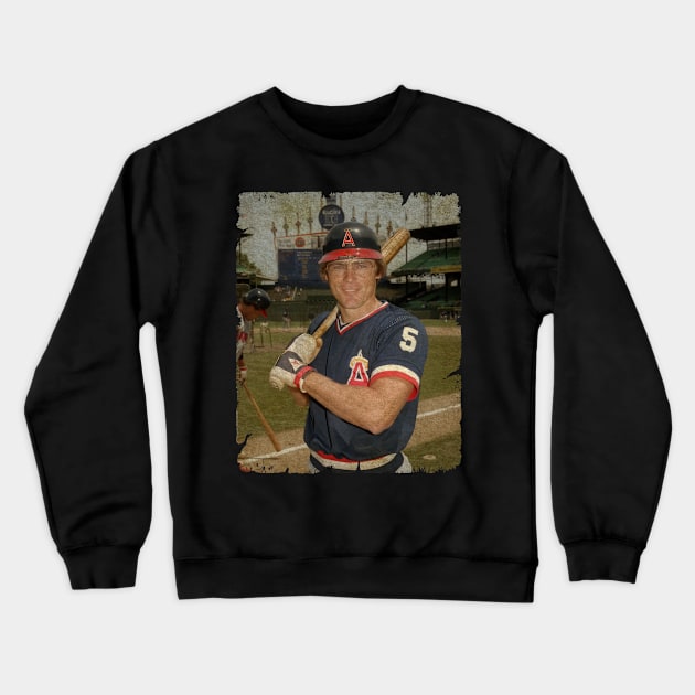 Brian Downing in Los Angeles Angels of Anaheim Crewneck Sweatshirt by SOEKAMPTI